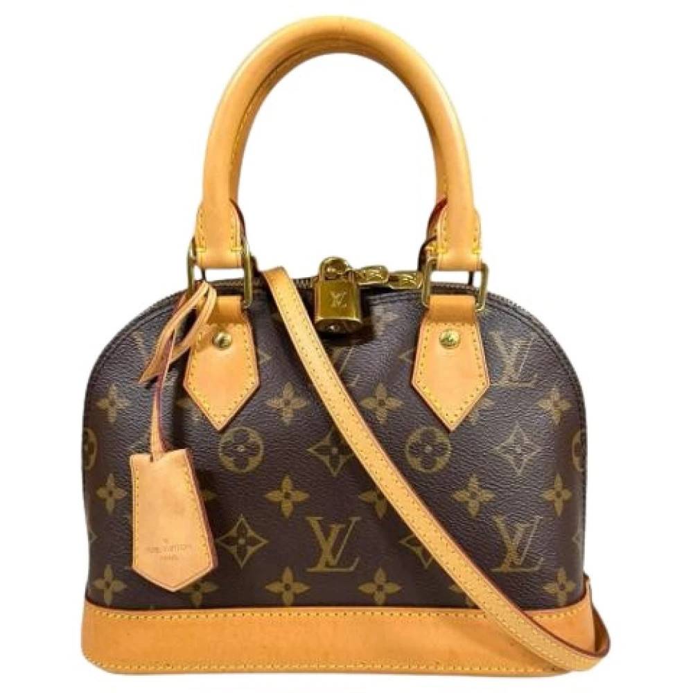 Louis Vuitton Vintage Pre-owned Vintage Monogram Skuldertaske - Vintage - Dame - Brun - ONE SIZE - Uld