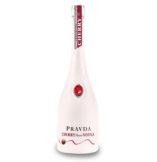 Pravda Cherry Vodka 37,5% 70 cl