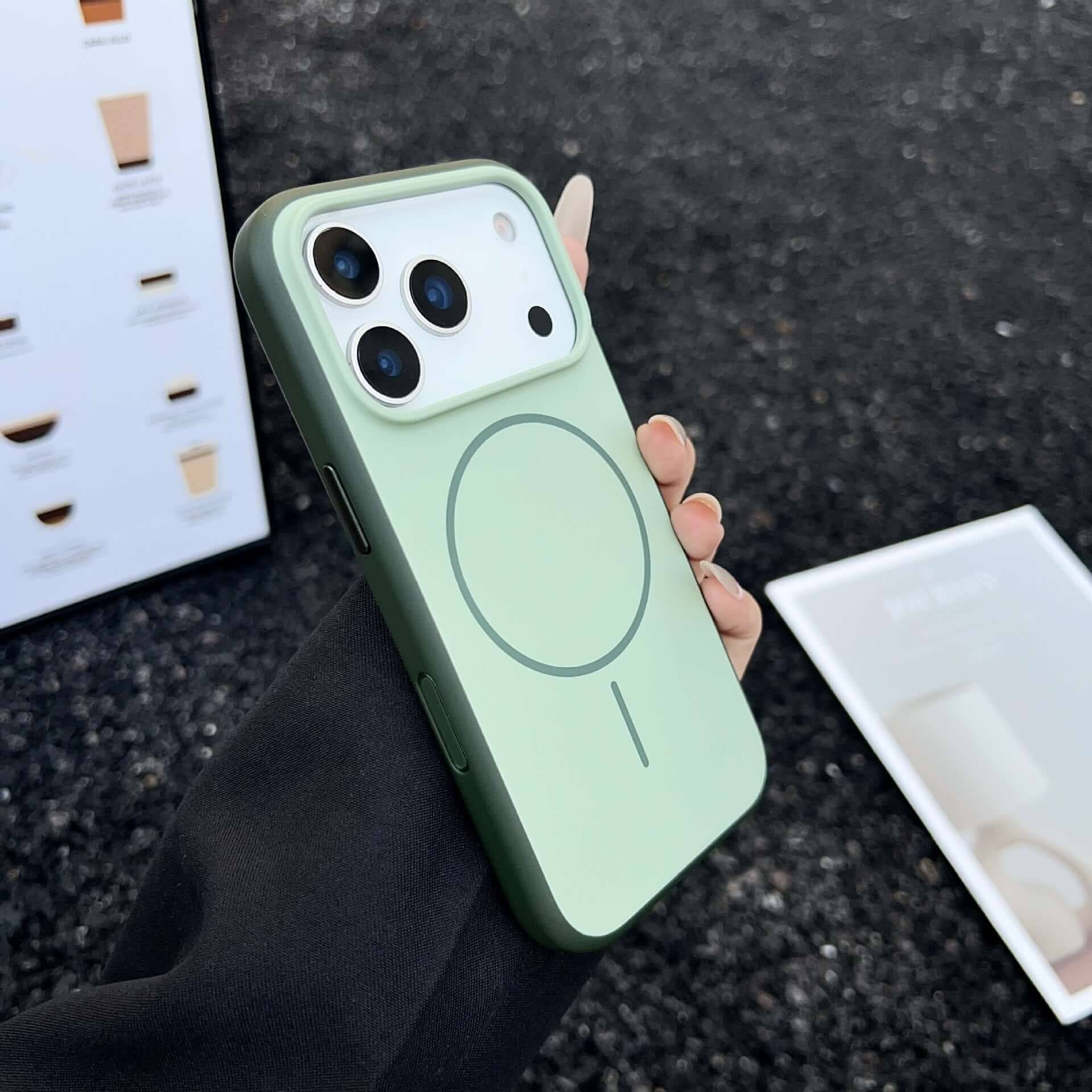 Ultimate 17 In 1 AI Photography Phone Case - Moss Green / IPhone 17Air