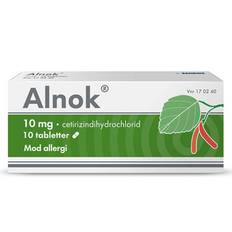 Alnok mod allergi Tabletter 10 mg - 10 stk