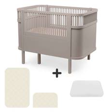 Sebra Sengen - Klassisk - Baby & Jr. - Jetty Beige - Bundle 2