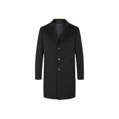 Sultan Tech Cashmere Coat - Black