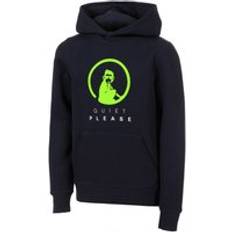 Quiet Please Wild Advantage Logo Huvtröja Pojkar Mörkblå - 128 - mörkblå
