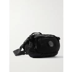 C.P. Company - Logo-Appliquéd Shell Belt Bag - Men - Black