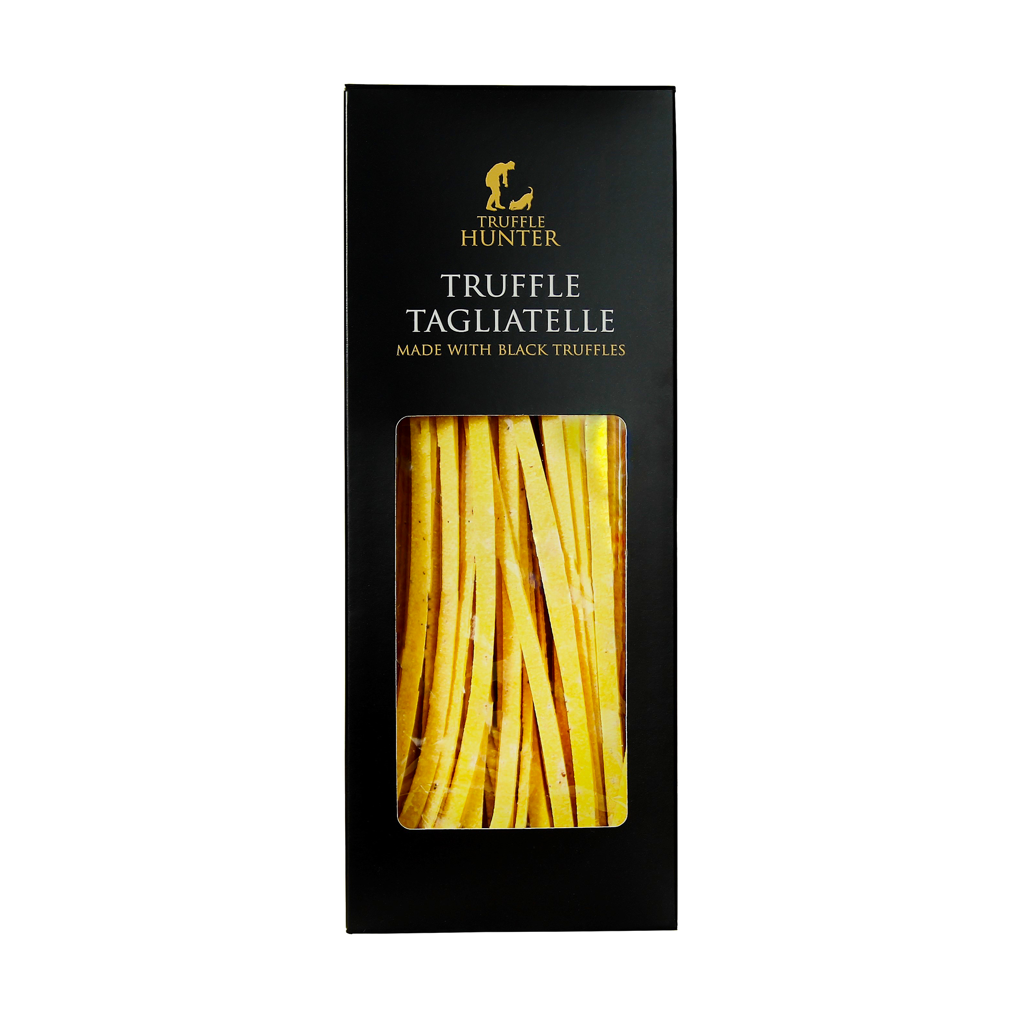 Black Truffle Tagliatelle Italian Dried Pasta with Real Black Truffle