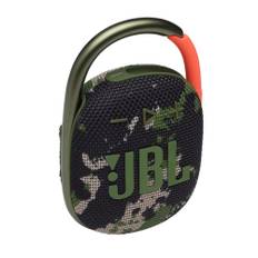 JBL CLIP 4 Bluetooth Højtaler Støv- og Vandtæt m. Karabinhage - Army