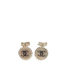 Chanel Vintage, Pre-owned, Dam, Gul, ONE Size, Pre-owned Metall chanel-smycken