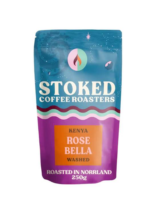 Stoked Coffee Roasters Rosebella kaffebönor 250g