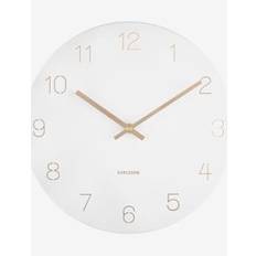 Wall clock Charm engraved numbers