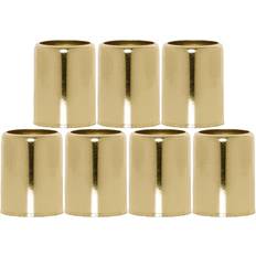 ACCESSORIZE Ljusmanschett 7-pack Mässinghylsa