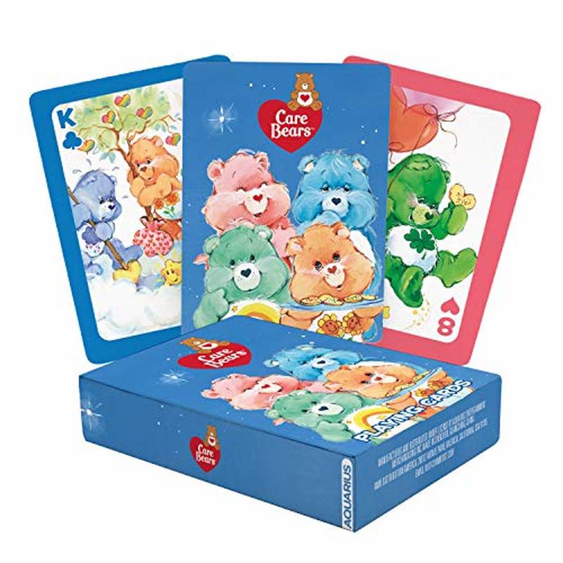 Aquarius Care Bears Playing Cards