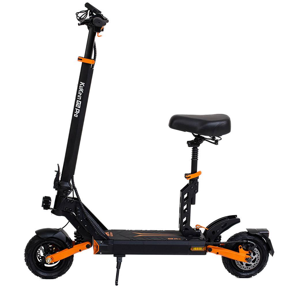 Kukirin G2 PRO El-løbehjul til voksne 600W motor Sammenklappelig El-løbehjul, El-løbehjul til bypendling med sæde