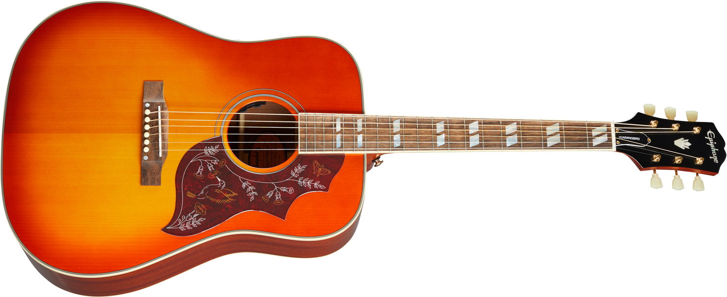 Epiphone Hummingbird Aged Cherry Sunburst Gloss