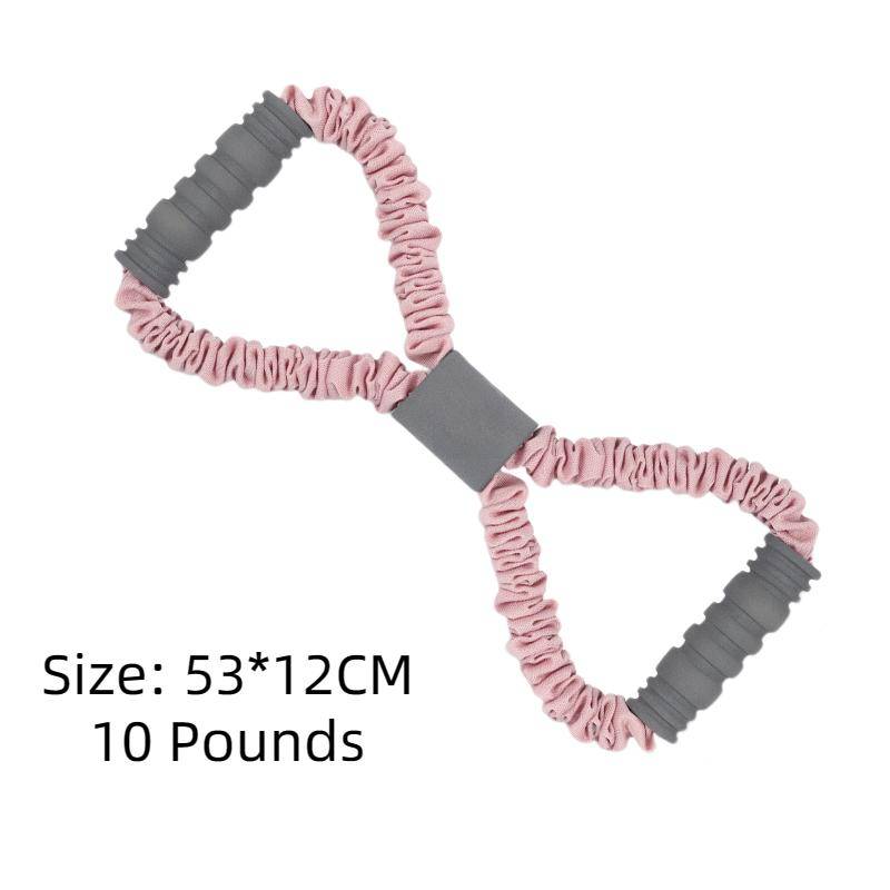 8 Figure Tension Belt Yoga Elastic Bands for Fitness Rubber Exercises Band Bodybuilding Resistance Strap The Gym Active Straps