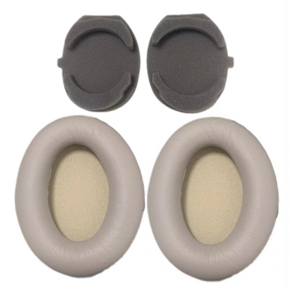 Udskiftning af ørepuder, kompatibel med Sony WH-1000XM3 (WH1000XM3) over-ear hovedtelefoner, ørepuder med blødere proteinlæder, N PP