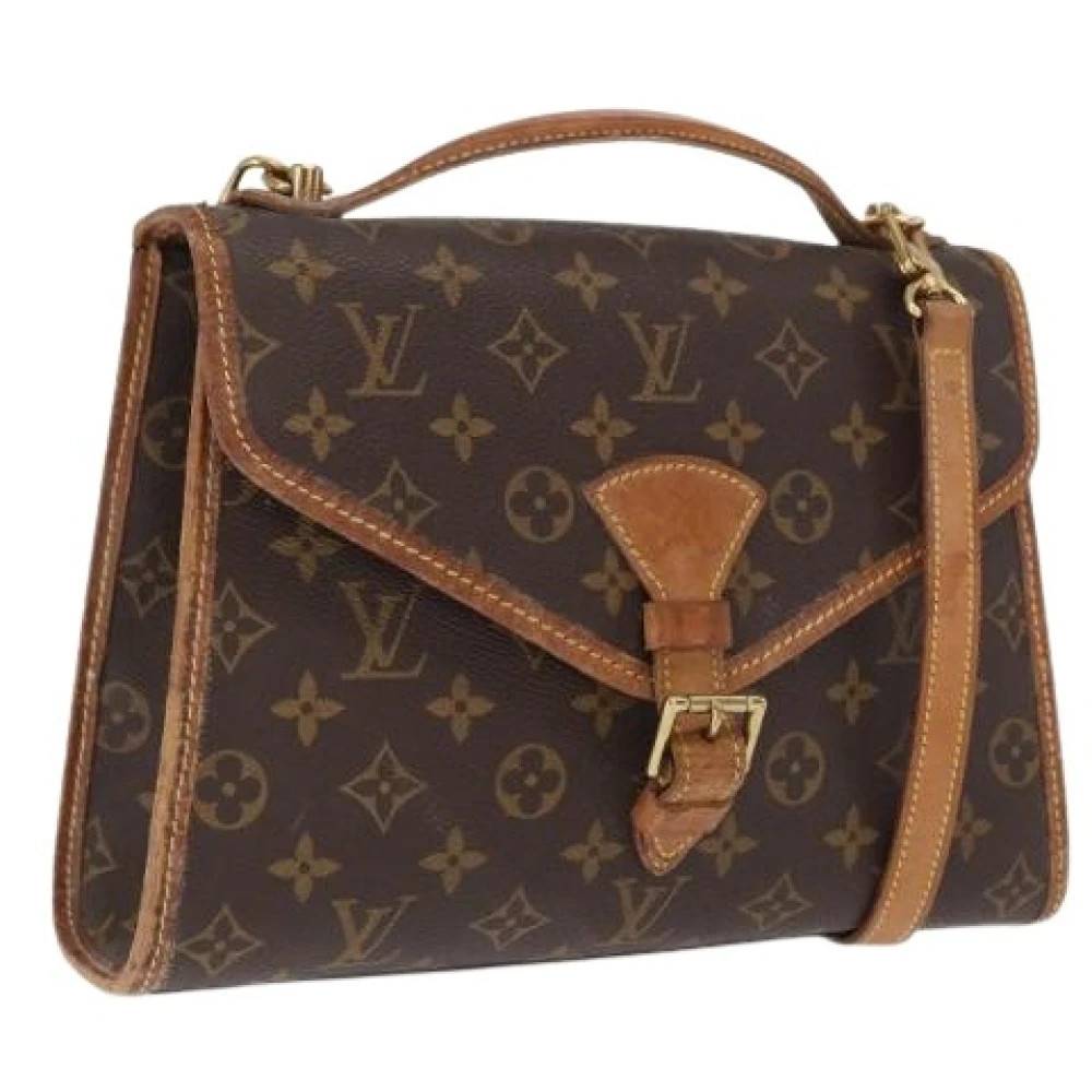 Louis Vuitton Vintage Pre-owned Vintage Canvas Håndtaske - Vintage - Dame - Brun - ONE SIZE -