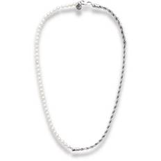 By Billgren Pärlhalsband med cordellkedja 9206