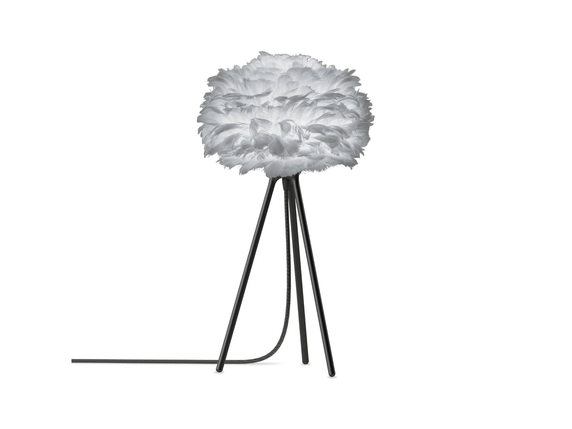 UMAGE - Eos Tripod bordlampe - Mini - Ø35 cm / Sort / Light Grey