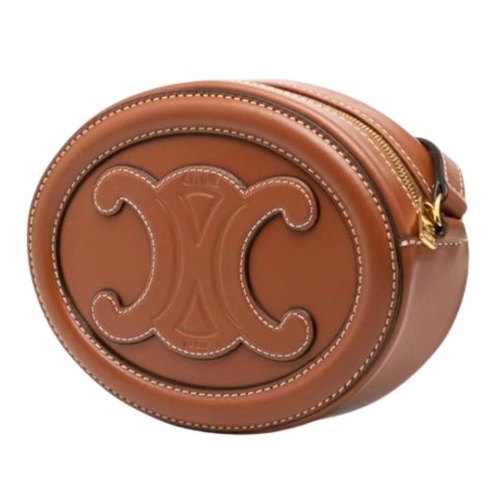 Celine Vintage Pre-owned Vintage Skuldertaske - Vintage - Dame - Brun - ONE SIZE - Uld