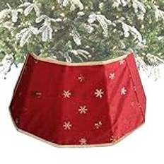 Christmas Tree Collar, Artificial Tree Base, Tree Skirt Krage, Vikbart Trees Krage, Konstgjord Trädbas Omslag Kragar Komfortable Vikbara Trees Ring Skirt for Christmas Home Decoration