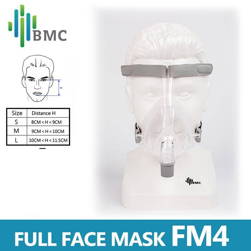 BMC F4 Helmask CPAP Auto CPAP BiPAP Mask Wish Huvudbonader för sömnapné Snarkar människor S