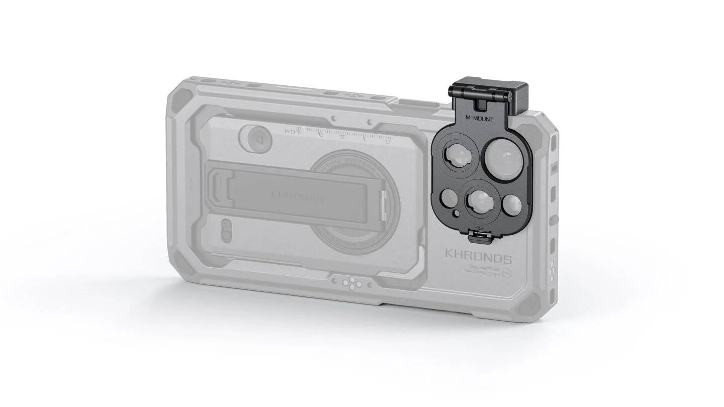 Tilta Khronos T Series Mount Lens Adapter for iPhone 16 Pro/Pro Max - Space Gray