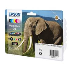EPSON Ink C13T24284011 24 Multipack Elephant
