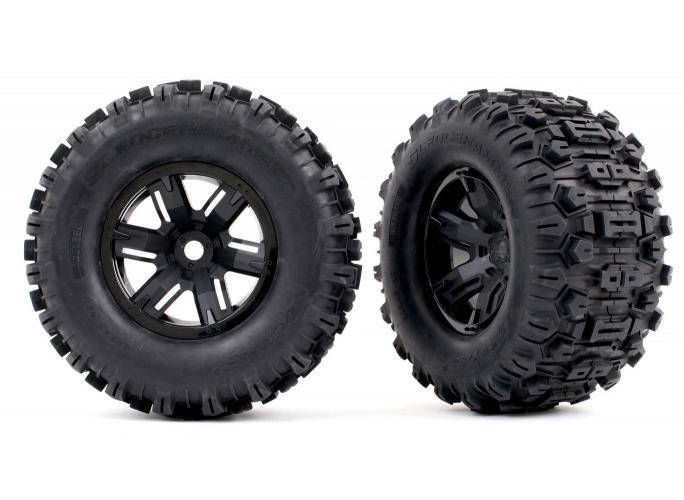 Traxxas TRX-7871 Dæk & Hjul Sledgehammer Belted (2)