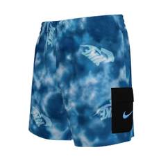 Nike Nike Water Batikfarvet 4 Inch Volley Badeshorts - 10 - 12 år (140 - 152cm)