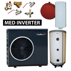 CopMax HS10 m/Multitank 200/37 L Varmepumpesæt