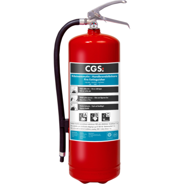 Brandsläckare Pulver CGS 6kg röd