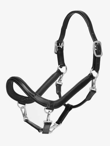 LeMieux Leather Grooming Headcollar Black Full