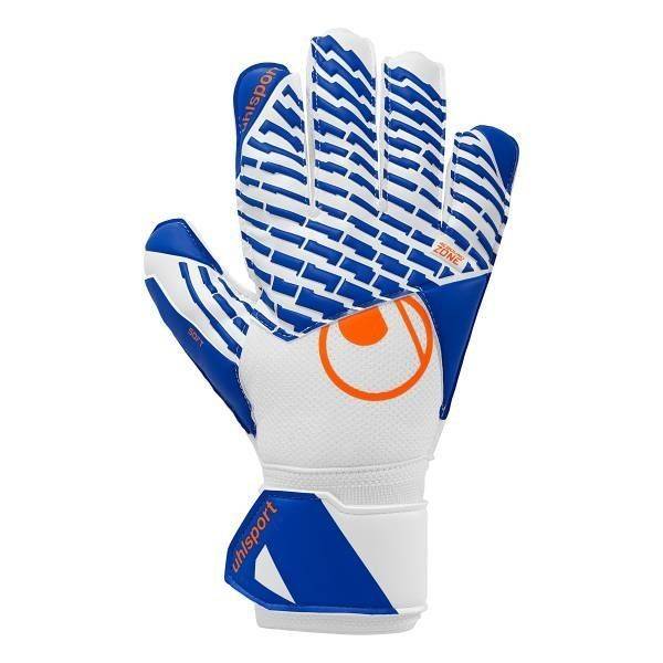 Uhlsport Målvaktshandske Fangmaschine Soft Advanced - Vit/Royal Blå/Orange - ['Vit'] (9½)