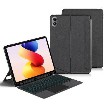 Xiaomi Redmi Pad 2 Pro Bluetooth tangentbordsfodral - Svart