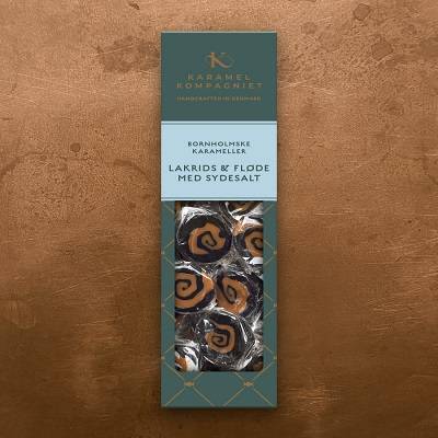 Karamel Kompagniet - Karameller, Twist Lakrids og Fløde m/sydesalt