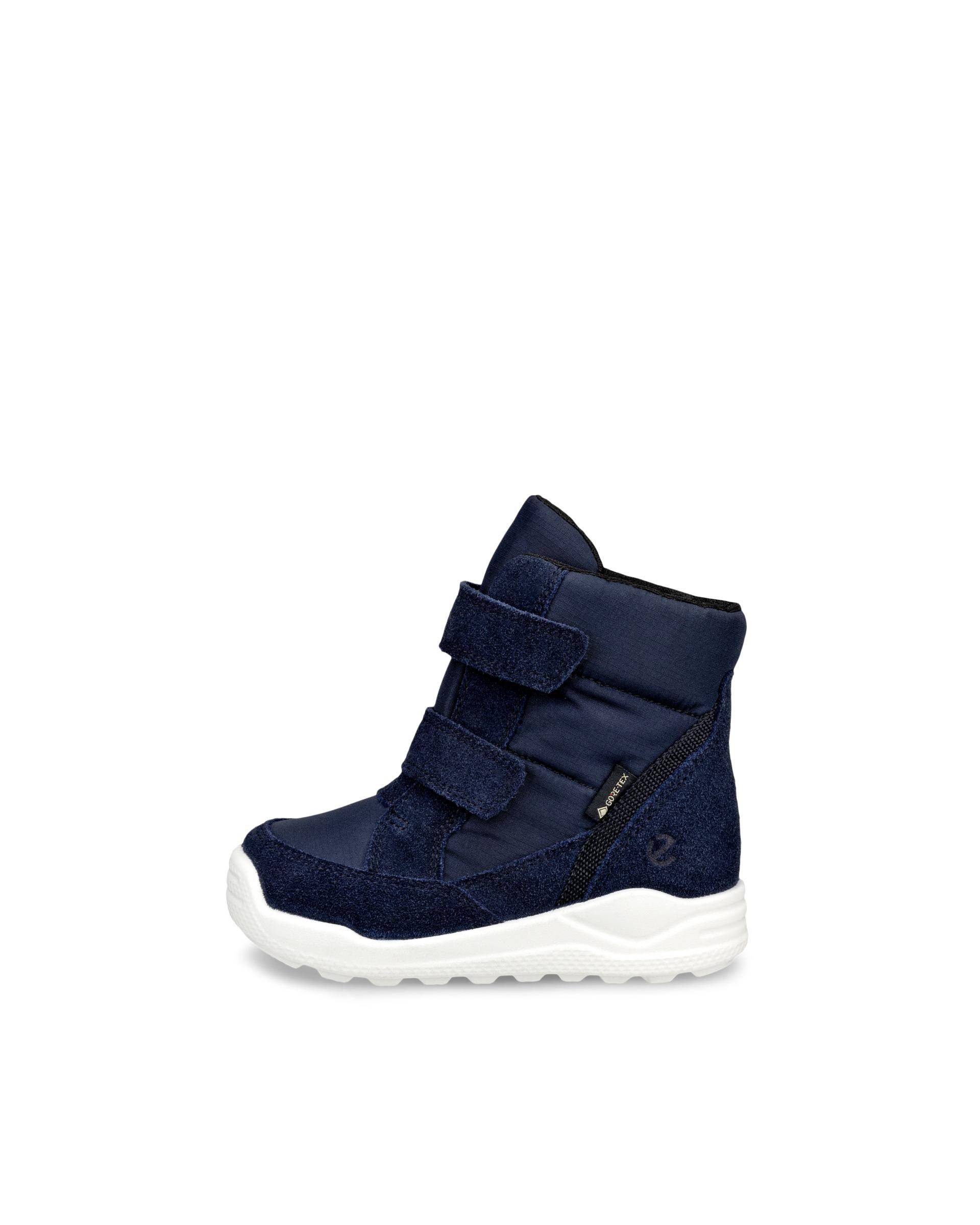 ECCO URBAN MINI - Høj Gore-Tex støvle i ruskind til børn - Blå - 29- Gore-Tex