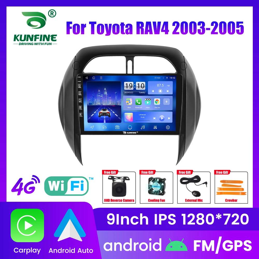 Android Car Radio For Rav4 2003-2005 Car Stereo 2Din Octa Core GPS Navigation Player IPS Screen Carplay Android Auto