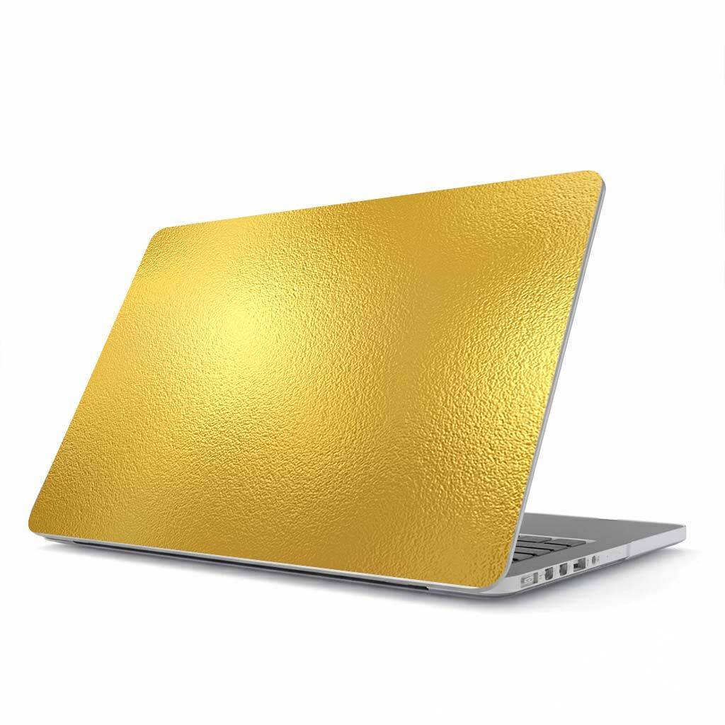 Klistermärke - Macbook-skydd - Guld folie