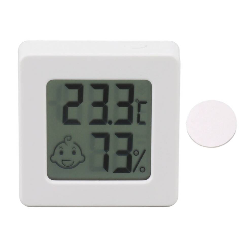 Mini Hygrometer Termometer Høj Præcision Kompakt Bærbar Digital Temperatur Fugtighedsmåler Til Hjemmekøkken