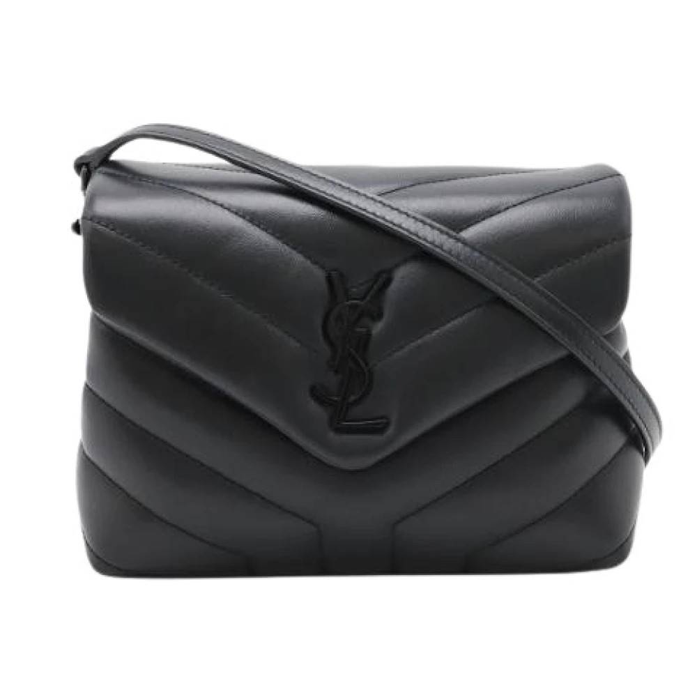 Yves Saint Laurent Vintage - Pre-owned Läder Crossbody Väska Vintage - Dam - ONE Size - Läder