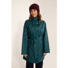 Danefæ Danerainlover Raincoat Dark Slate Kvinde Dark Slate Regnjakker Str M - Nylon hos Magasin