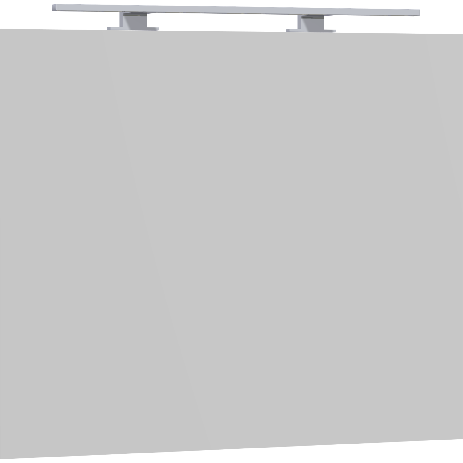 Scanbad Multo spejl med Libra lampe 80 x 70 cm