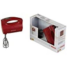 Theo Klein 9574 Bosch Handmixer | Batteriebetriebene Mixer mit Sich drehenden Quirls | Maße: 19 cm x 7 cm x 12 cm | Spielzeug für Kinder ab 3 Jahren