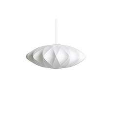 Loftlampe Nelson Saucer Crisscross Bubble medium i off white fra Hay