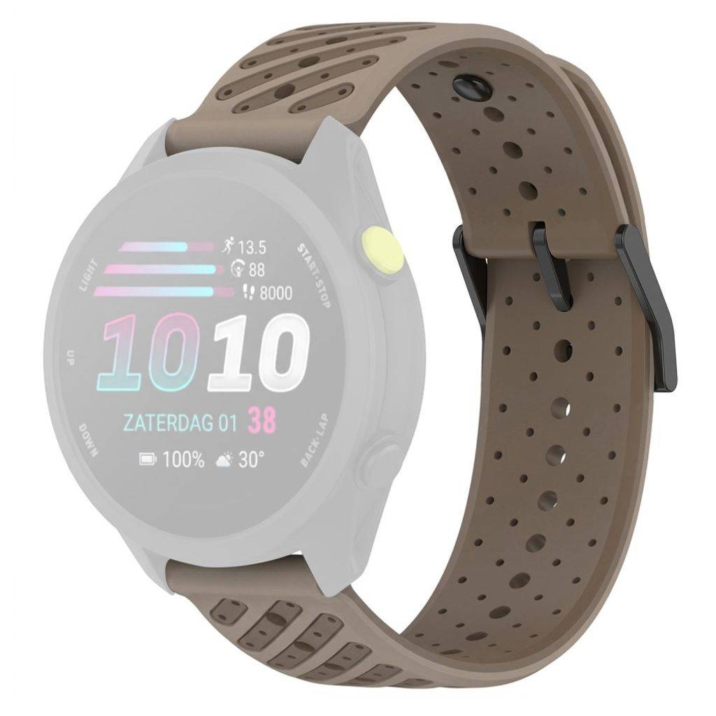 Garmin Forerunner 70/170/170 Music sport klockarmband i silikon - Brun
