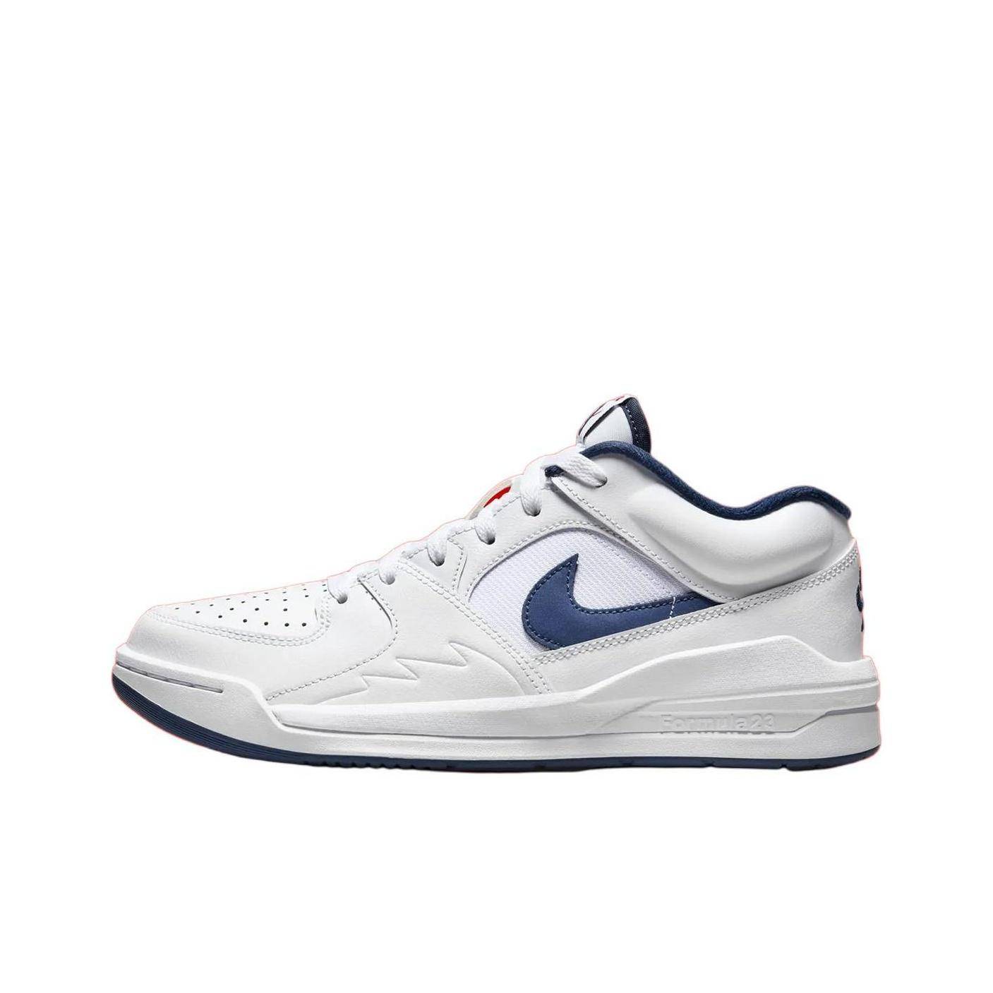 Air Jordan Jordan Stadium 90 Vit Midnattsblå Dam Sneakers Gym-Röd HJ4406-100 42