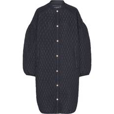 ILSE JACOBSEN Quilt Jacket Kvinde Blå Termojakker Str 44 - hos Magasin