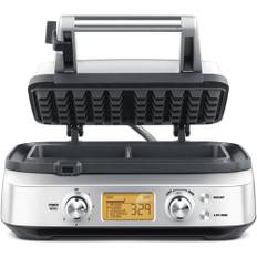 Sage Waffle Iron Maker Brushed Steel Våffeljärn