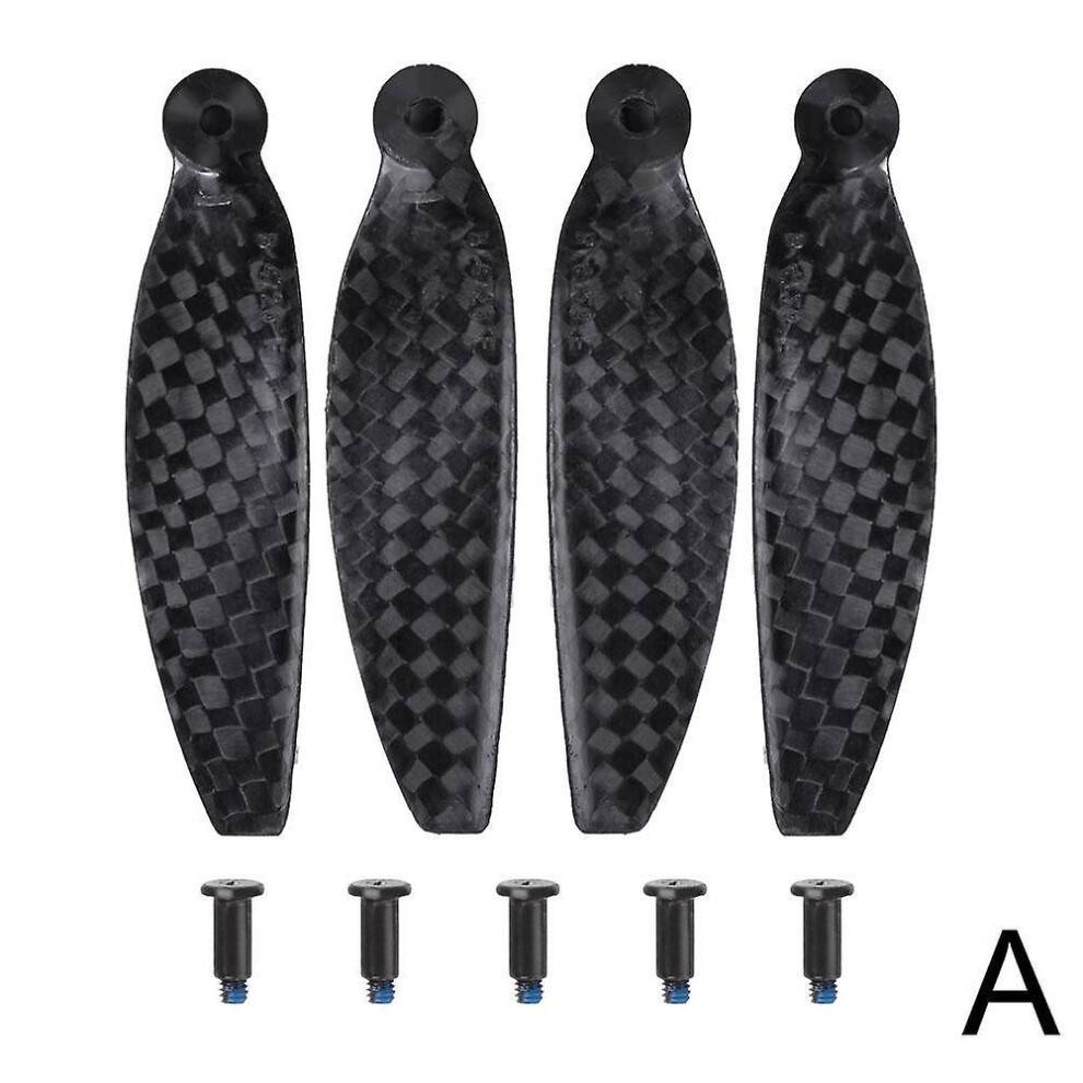 (4pcs) 4PCS Low-Noise Mini 4K Carbon Fiber Propellers for Mini 4K/2 SE/2/SE.