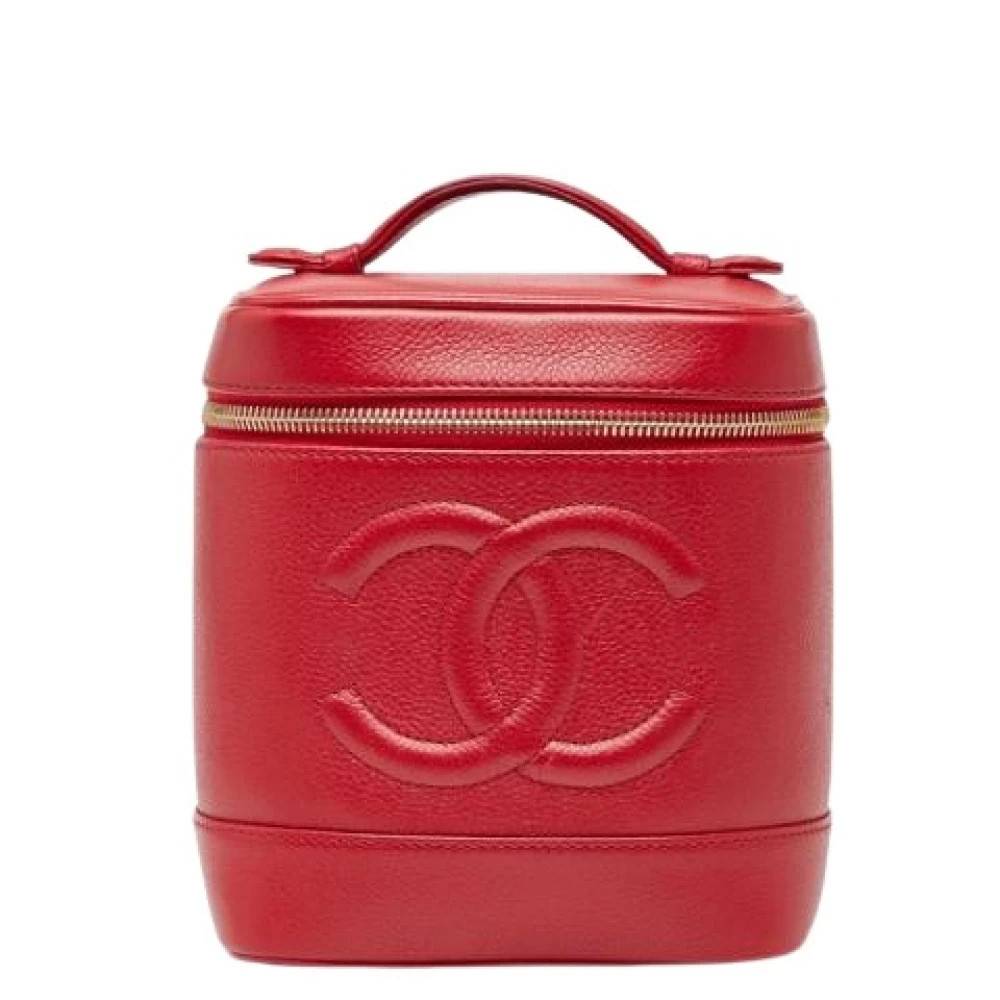 Chanel Vintage Pre-owned Læder Håndtaske - Vintage - Dame - Rød - ONE SIZE - Læder